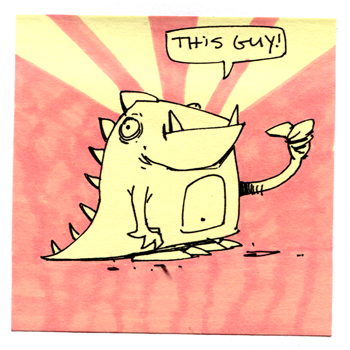 Post-It A Day – This Guy