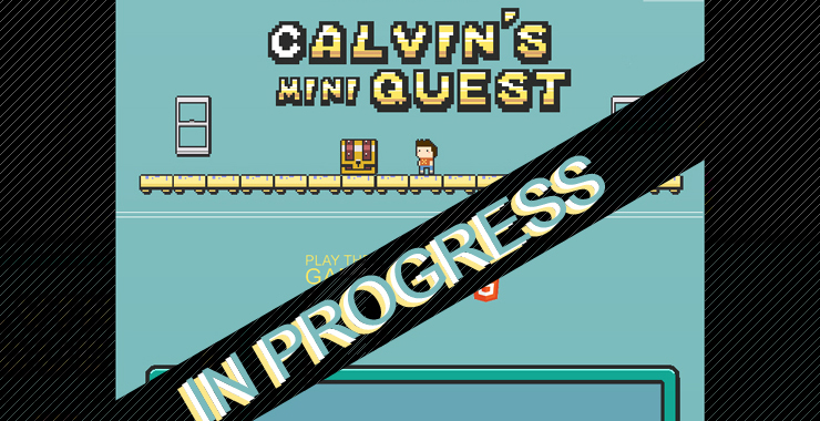 Calvin’s Mini Quest Website